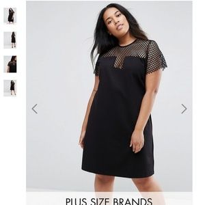 Edgy ASOS Curve LBD